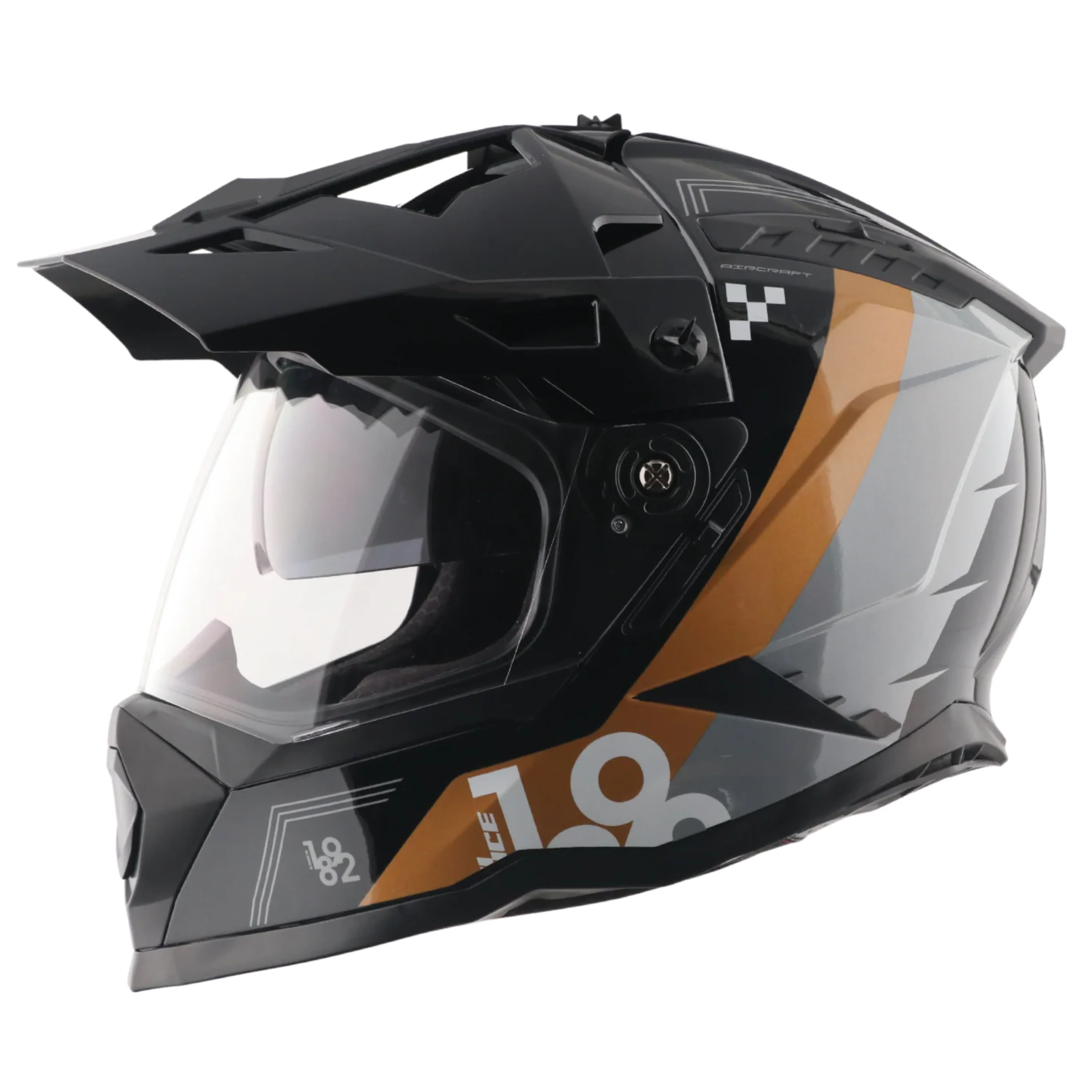 VEGA DIRT-X AIRCRAFT BLACK/GOLD (L) VEGA DIRT-X AIRCRAFT BLACK/GOLD (L)