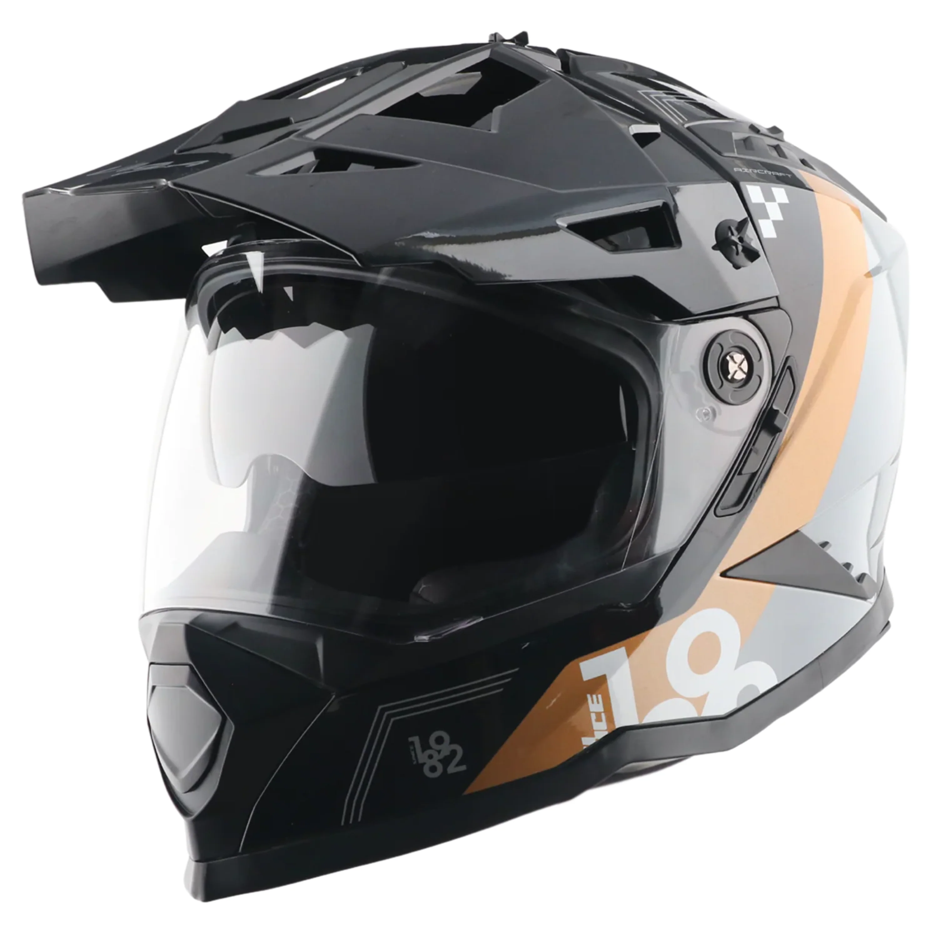 VEGA DIRT-X AIRCRAFT BLACK/GOLD (L) VEGA DIRT-X AIRCRAFT BLACK/GOLD (L)