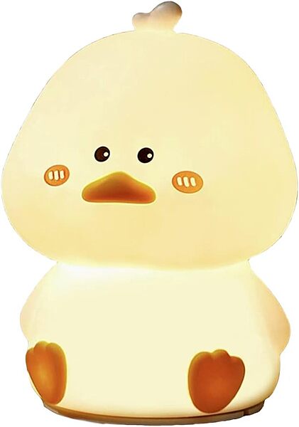 Veilleuse Canard En Silicone Led Rechargeable