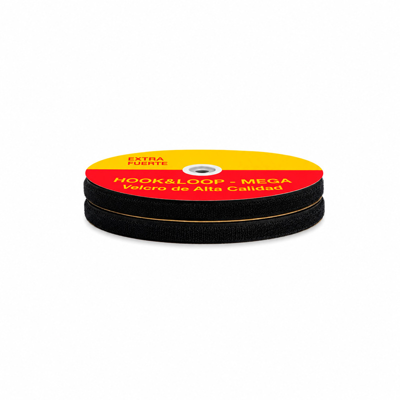 Velcro 16Mm Rf117 Negro Rollo X 25 Metros Velcro 16Mm Rf117 Negro Rollo X 25 Metros