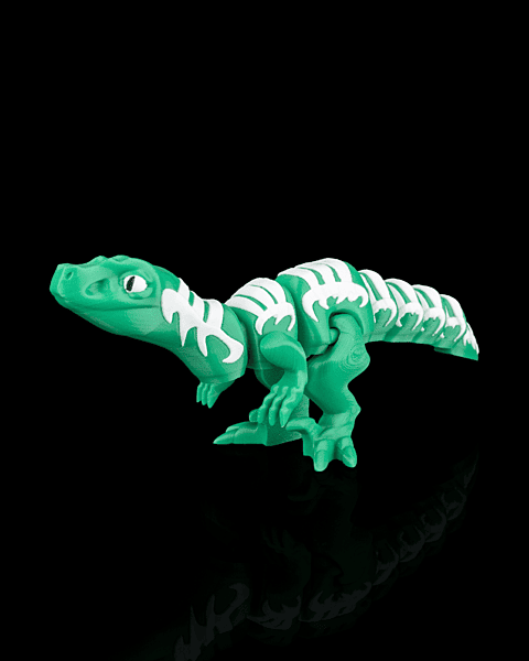 Velociraptor Flexi Dinosaur 3D Toy