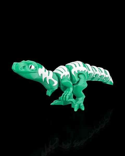 Velociraptor Flexi Dinosaur 3D Toy