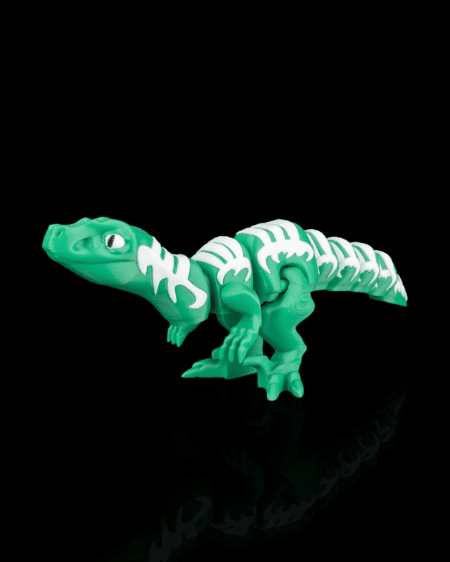 Velociraptor Flexi Dinosaur 3D Toy