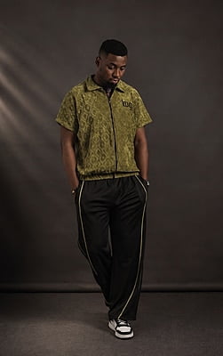 Velvet Zipper Dashiki Set Velvet Zipper Dashiki Set