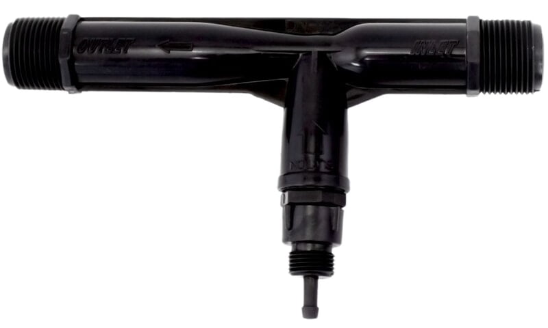 Venturi 1" in/out, 1/2" gas, 3-10m3/h Venturi 1" in/out, 1/2" gas, 3-10m3/h