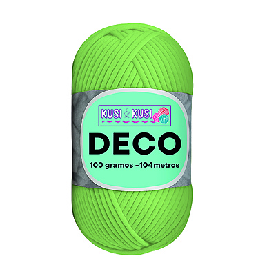 Lana Algodon Deco Col16 Turquesa  Paquete X 5 Ovillos X 100 Gramos