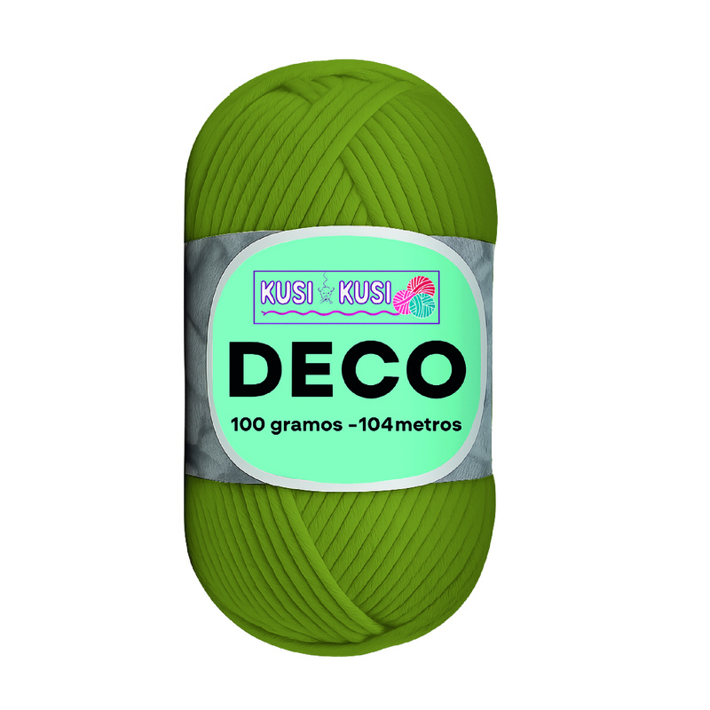 Lana Algodon Deco Col24 Verde Oscura Paquete X 5 Ovillos X 100 Gramos Lana Algodon Deco Col24 Verde Oscura Paquete X 5 Ovillos X 100 Gramos