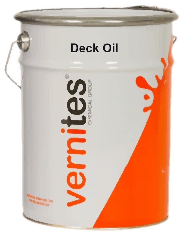External Waterborne Wood Treatment Matt Deck Oil - Vernites WEI970 - OLIO 97 - Pigmented