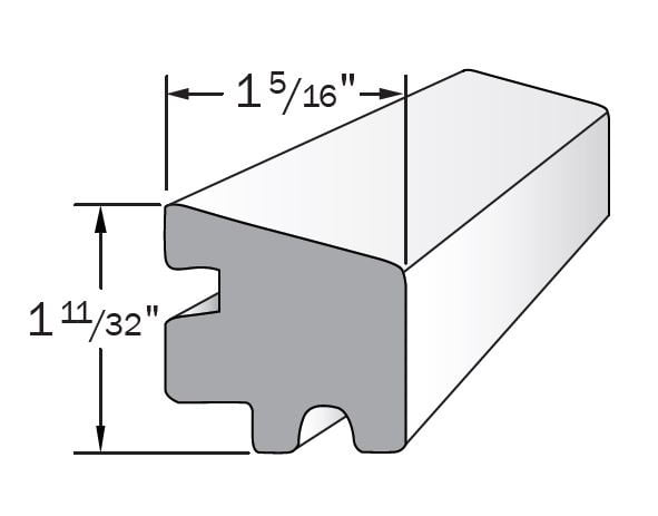 Versatex SillNose Moulding
