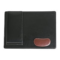 Versatile Black Mousepad with Stand