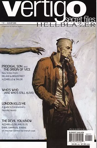 Vertigo Secret Files: Hellblazer #1 (DC Comics August 2000)
