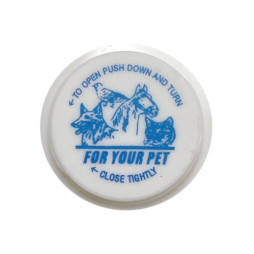 Amber Child Resistant Thumb Tab Vials with Vet Caps 20 Dram
