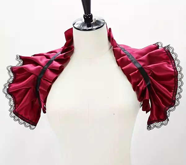 Victorian Ruffled Neckpiece