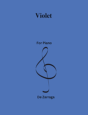Violets For Piano