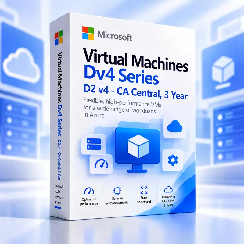 Virtual Machines Dv4 Series - D2 v4 - CA Central, 3 Year