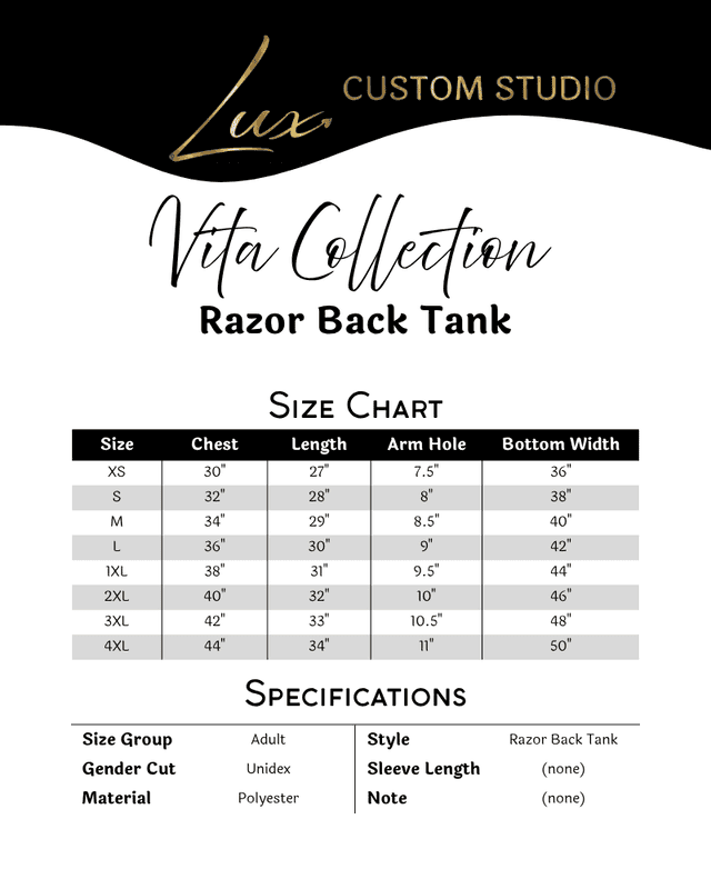 Vita Collection Milestone Tank