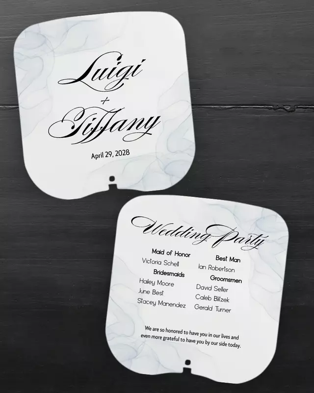 Vita Collection Program Fan, Set of 20