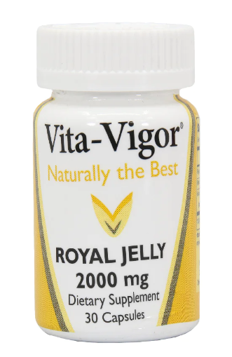 Vita Vigor Royal Jelly 2000, 30'S Capsules