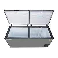 The durable rollers at the base of the CVF500DA4-P1-GW model, demonstrating its easy mobility.