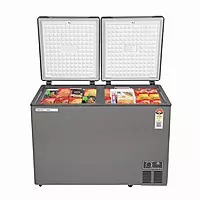 The Voltas convertible deep freezer being used in a small café in Gurgaon to chill beverages.