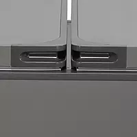 The durable, anti-corrosive body and UV-grade plastic top of the Voltas convertible freezer.