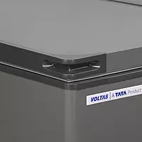 The secure door lock of the Voltas Hard Top Convertible Deep Freezers-CVF360DA5-W-PL.