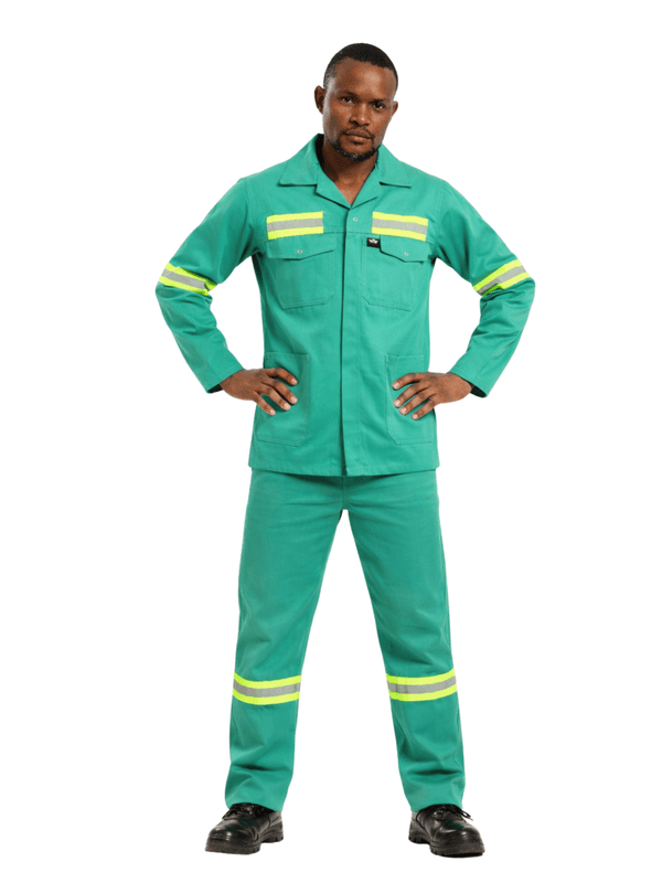 D59 Flame Fern Green Jacket With Tape