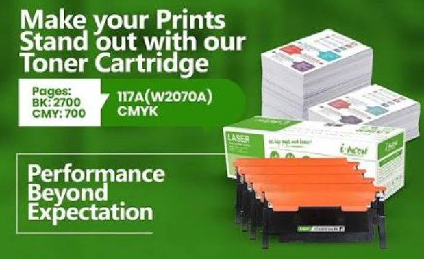 AICON BLACK TONER C-W2070A (117A)