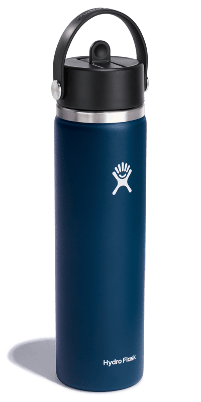 W24BFS464 | 24 OZ WIDE FLEX STRAW CAP INDIGO -  |  |  |  |  | HYDROFLASK