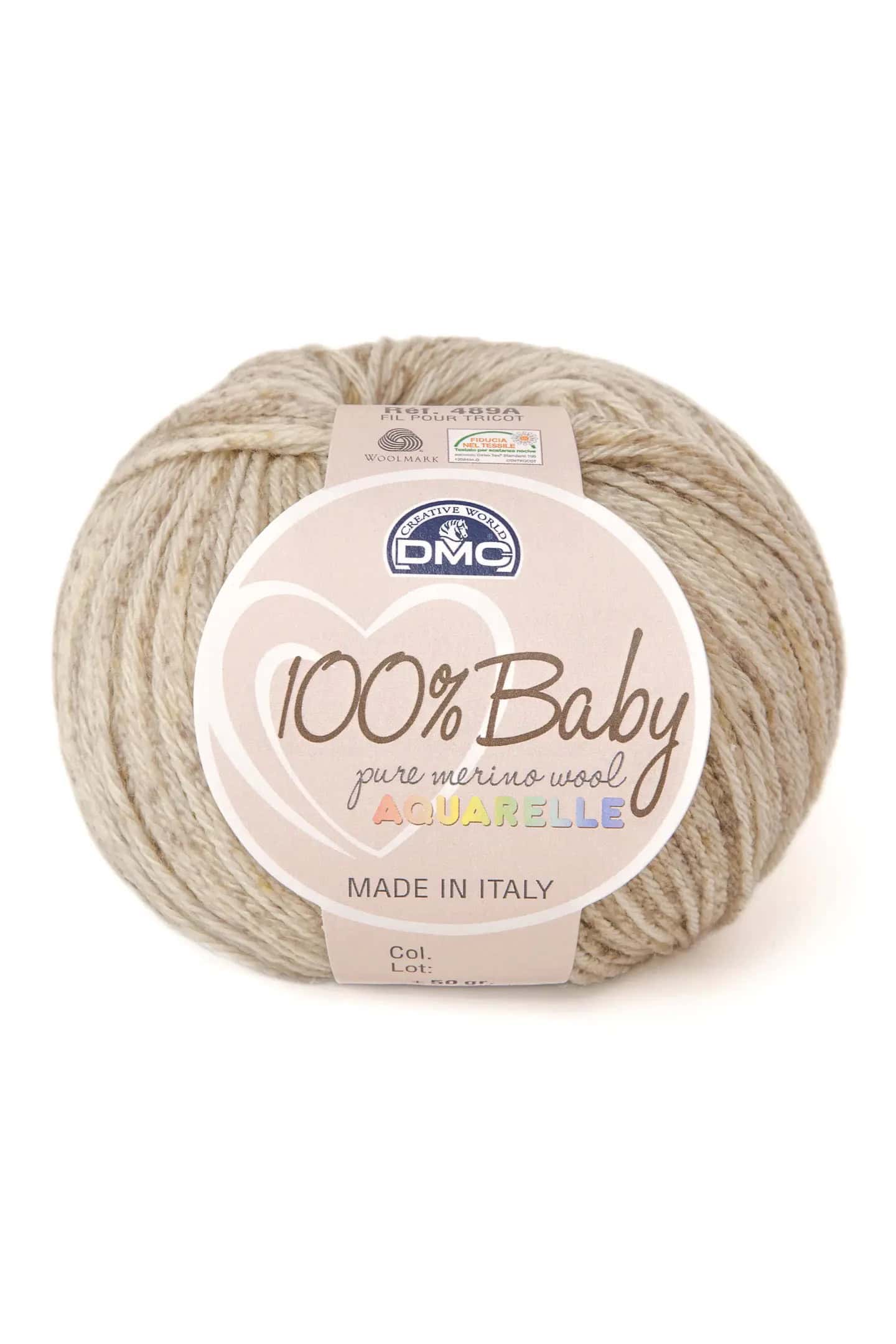 Lana Baby DMC Aquarelle-1330 Beige Sfumato Lana Baby DMC Aquarelle-1330 Beige Sfumato