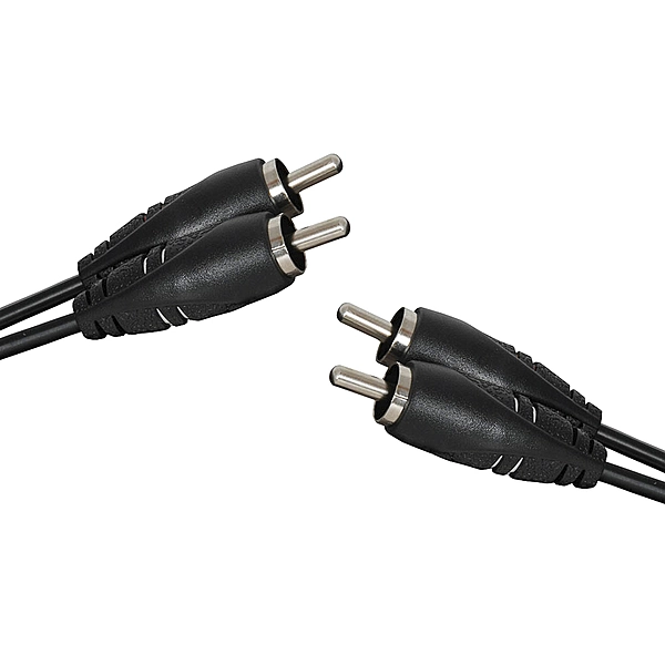 2x RCA Plugs to 2x RCA Plugs Audio Cable - 3m
