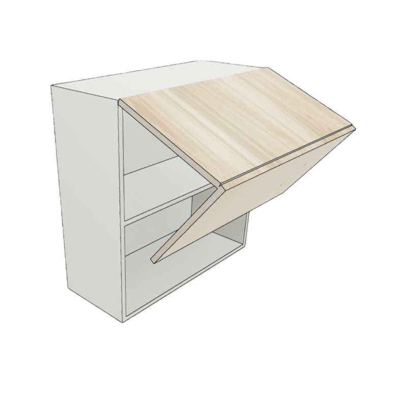 WALL CABINET 2 DOOR FLIP UP