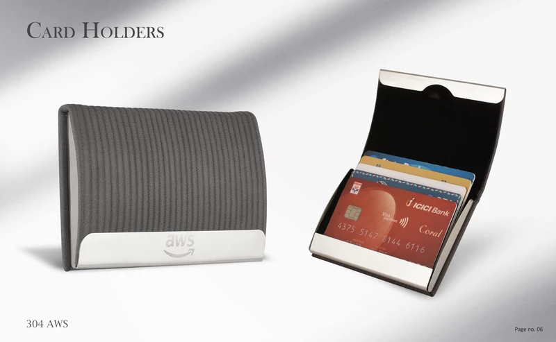 CARD HOLDERS
