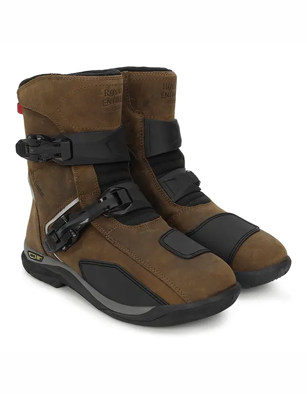 ROYAL ENFIELD WANDERER RIDING BOOT TAN SIZE-8UK ROYAL ENFIELD WANDERER RIDING BOOT TAN SIZE-8UK