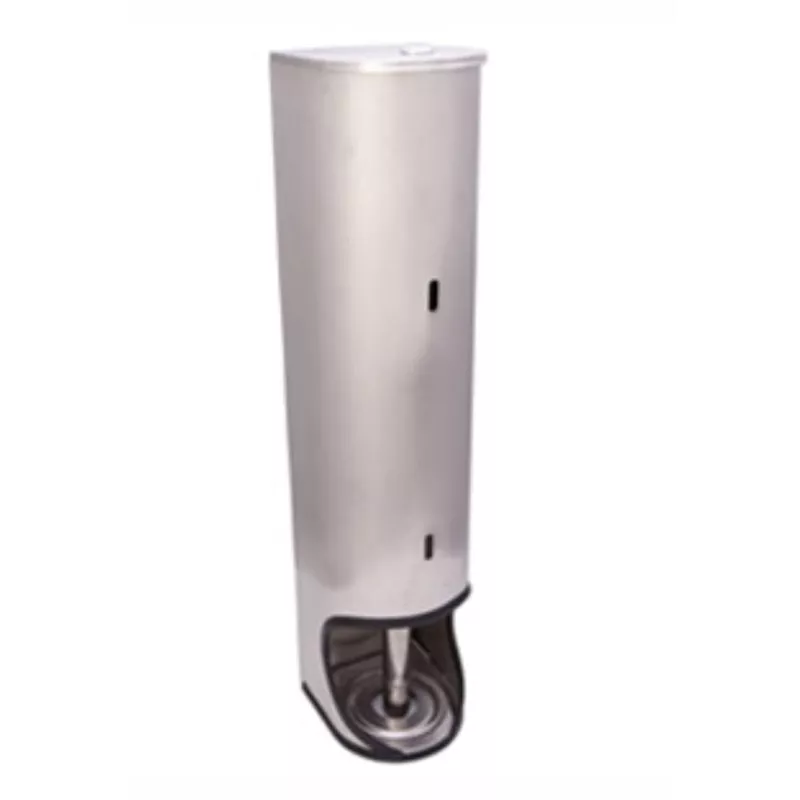 TR5 TOILET ROLL HOLDER ROUND VANDAL - STAINLESS STEEL