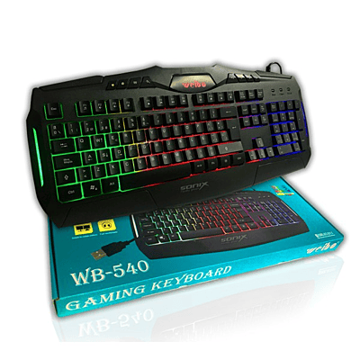 Backlit Gamer Keyboard Weibo Brand WB-540