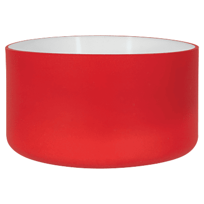 Red/White Silicone Water Bottle Boot for 32 oz. Water Bottles