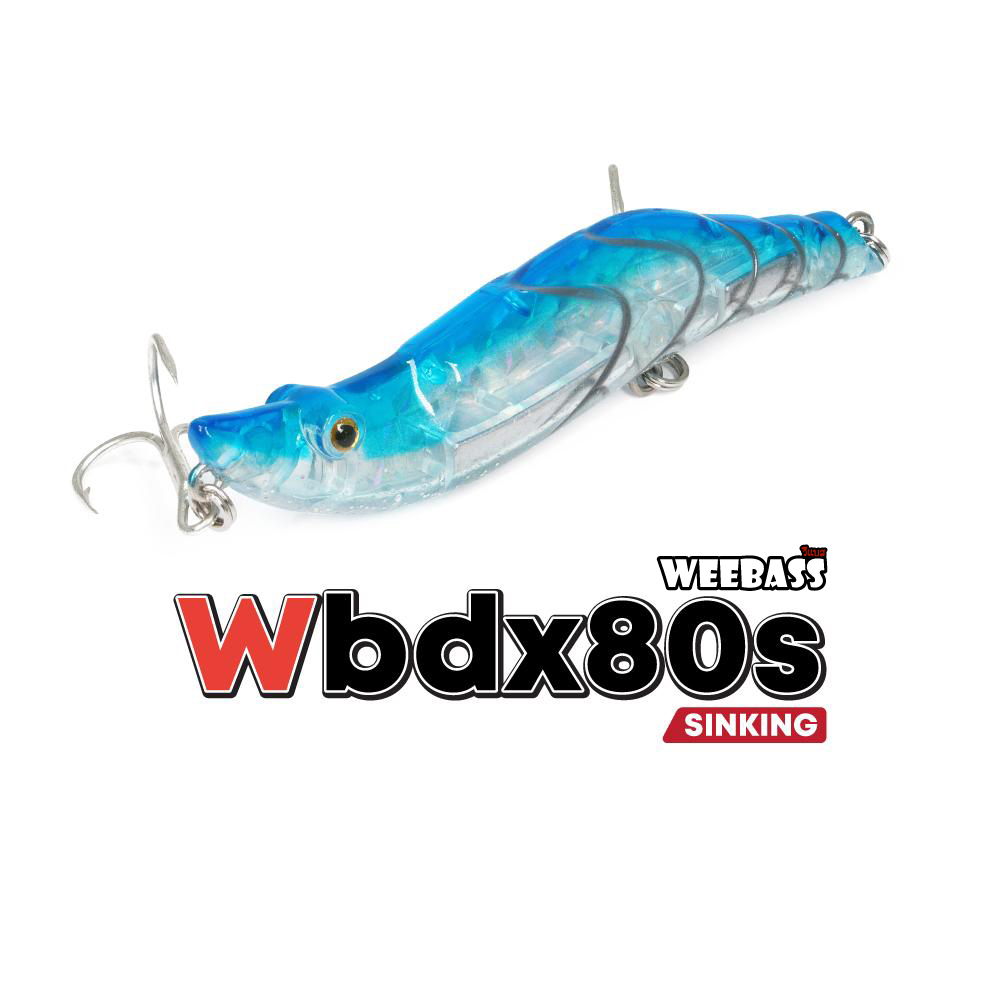 WEEBASS LURE (เหยื่อปลั๊ก) - รุ่น WBDX80S SINKING
