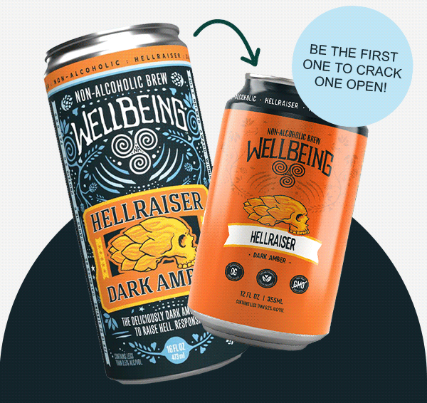 NOW IN 12oz!! Hellraiser Dark Amber (NA Beer) | Case of 24