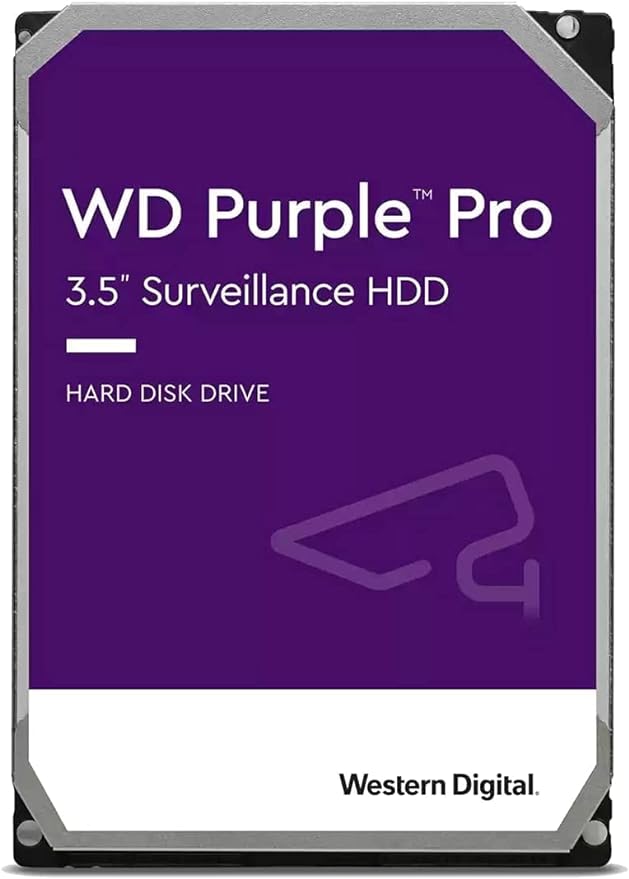 WD Purple Pro Surveillance Hard Drive - 8TB, 256 MB - WD8001PURP