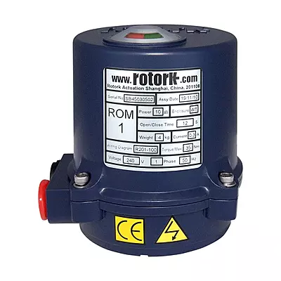 ROM | Part-turn direct drive electric actuators