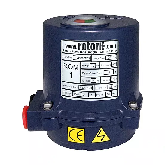 ROM | Part-turn direct drive electric actuators