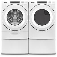 Whirlpool® WED5620HW 7.4 cu. ft. ENERGY STAR® Front Load Electric Dryer with Intuitive Touch Controls