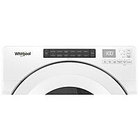 Whirlpool® WED5620HW 7.4 cu. ft. ENERGY STAR® Front Load Electric Dryer with Intuitive Touch Controls