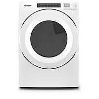 Whirlpool® WED5620HW 7.4 cu. ft. ENERGY STAR® Front Load Electric Dryer with Intuitive Touch Controls