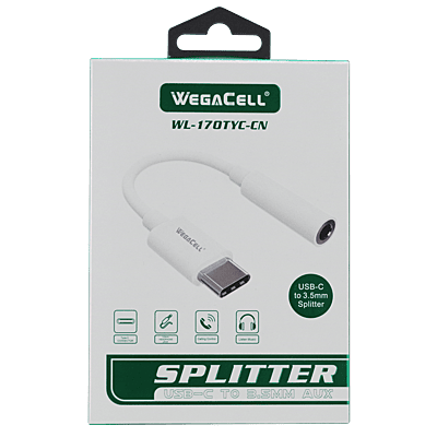 WEGACELL AUX-TYPE C CONNECTOR CABLE