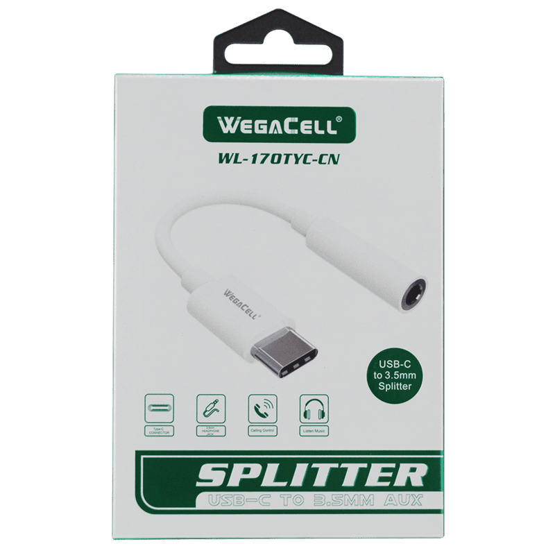 WEGACELL AUX-TYPE C CONNECTOR CABLE