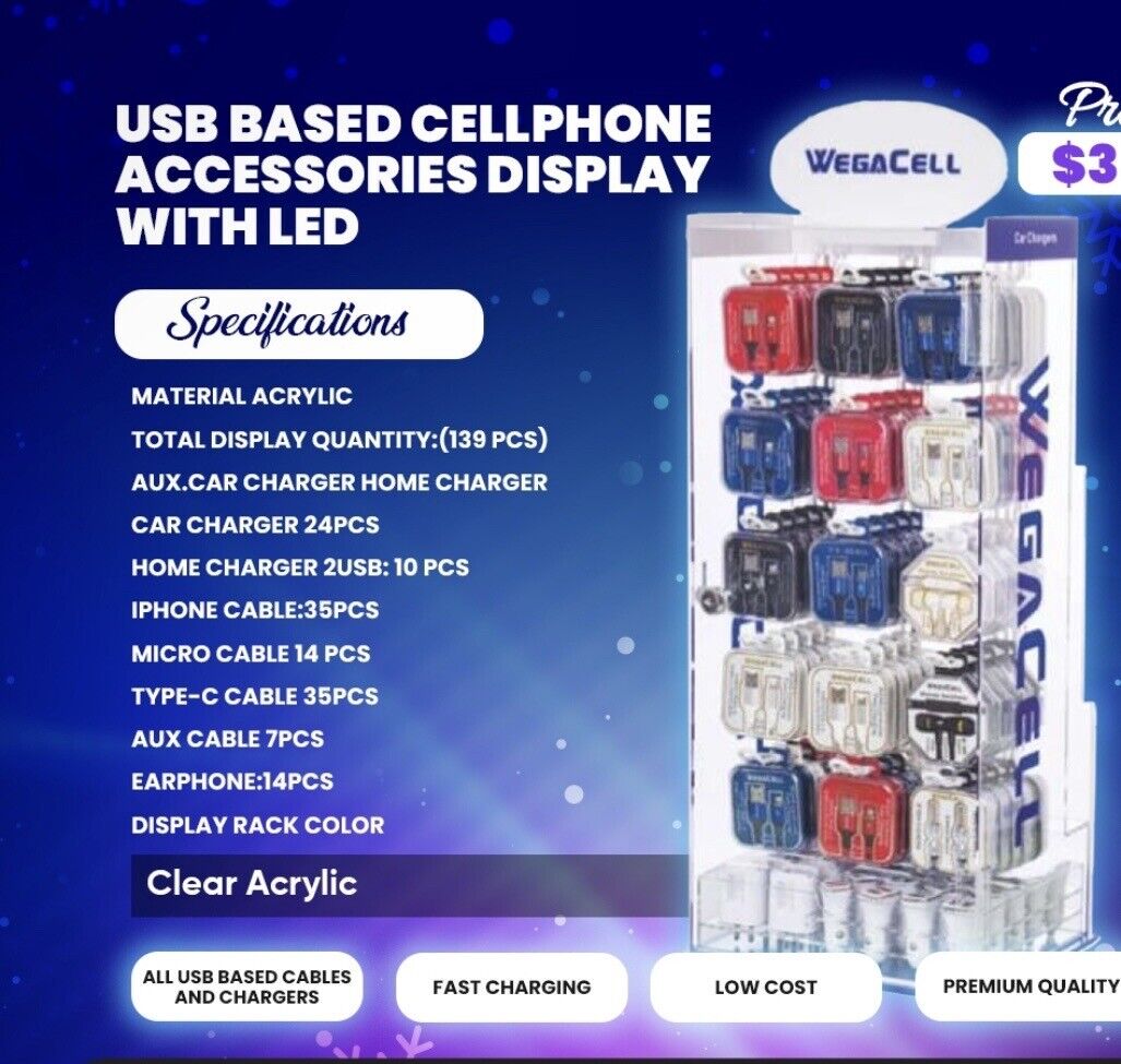 WEGACELL DISPLAY 9903