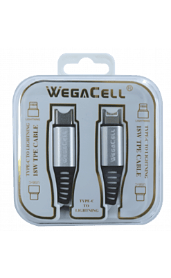 WEGACELL:TYPE C-LIGHTENING CHARGER
