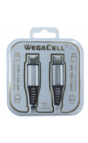WEGACELL:TYPE C-LIGHTENING CHARGER